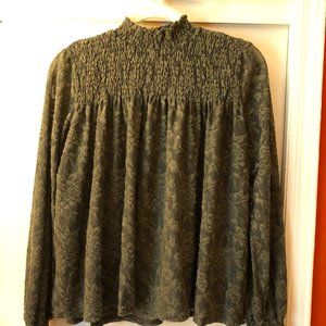 Anthropologie Deletta Flowy Top